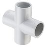 Sch 40 PVC Cross 1-1/2 in. Socket