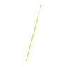 Hi-Viz Yellow Fiberglass Pole 48 in. x 5/16 in. Diameter w/ Reflective Tape & Metal Cap
