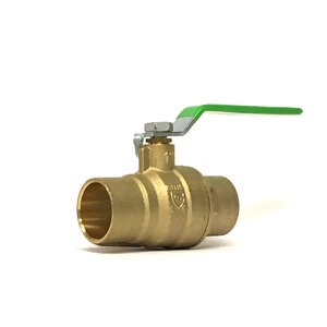 Full Port Ball Valve Lead Free Brass 1 in. Sweat