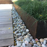 Border Concepts BORCON Line Steel Weathering Landscape Edging 1/8 in. x 4 in. x 16 ft.