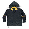 Black 3Pc Nylon Rain Suit X-Large Clc