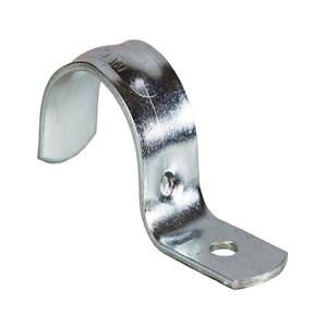 1/2 in. Clamp One Hole Strap Pipe 100Pkg