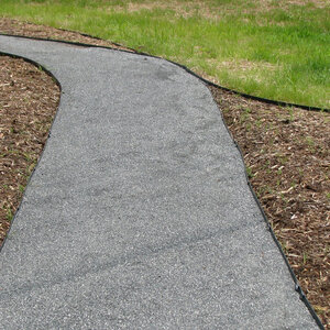 Border Concepts Border Stretch Steel Landscape Edging Brown 1/8 in. x 6 in. x 10 ft.
