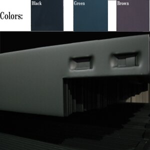 Border Concepts Border Guard Steel Landscape Edging Black 3/16 in. x 6 in. x 10 ft.