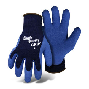 Extra Heavy Rubber Palm Knit Glove Small