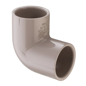 Sch 40 UV Resistant PVC 90 Degree Elbow 2-1/2 in. Socket