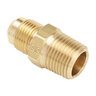 Brass Nipple 1/4 in. Male Flare X ¼ in. Mipt