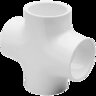 Sch 40 PVC Cross 1-1/4 in. Socket