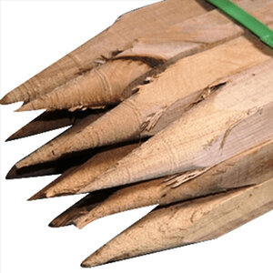 Capital Forest Hardwood Tree Stake Tan 4 ft. 