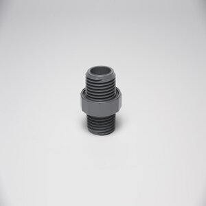 Sch 80 PVC Machined Nipple 3/4 in. x 2 in. MIPT Threaded Both Ends