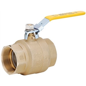 Full Port Ball Valve Brass 3 in. FIPT