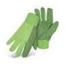 Corded Glove Hi-Vis Green w/ PVC Dots 