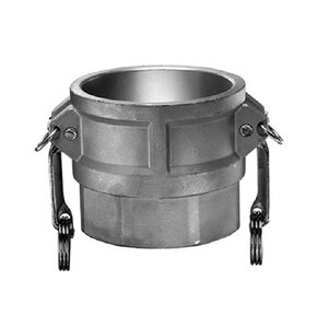 2 in. Aluminum Part D Female Coupler x Female Npt