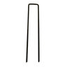 Jute Sod Staple Steel Flat Top 9 Gauge 6 in.