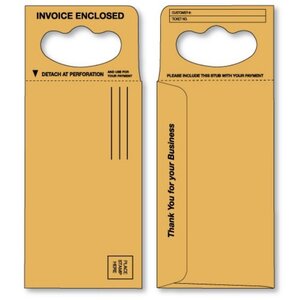 Doorhang Envelope "We Treated" Npers 250/box