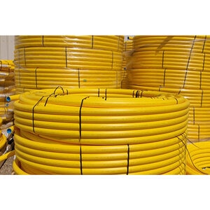 Yellow Gas Pipe MDPE 1 in. x 100 ft. SDR11 Roll