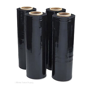 Stretch Wrap Roll Black