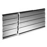 Permaloc ProSlide Aluminum Landscape Edging Black Duraflex 1/8 in. x 4 in. x 16 ft.