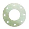 Nut & Bolt Stainless Steel Neoprene Gasket 4 in.