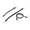 Rubber Strap Tie Down Black 21 in. With S-Hook
