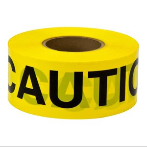 Caution Tape Yellow 3 ft. x 300 ft.