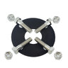 2 in. NUT & BOLT SS W/ NEOPRENE GASKET