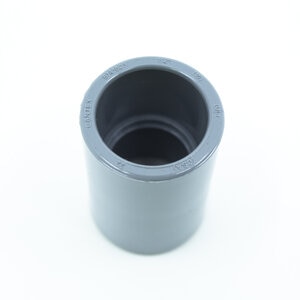 ELECT COUPLING 1/2 SLIP PVC ELECTRICAL FTNG.Gray
