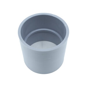 ELECT COUPLING 2 SLIP PVC ELECTRICAL FTNG.,Gray