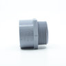 ELECT MALE ADAPTER 1-1/2 PVC ELECTRICAL FTNG.,Gray