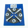 3 in. 150# Nut Bolt Gasket Set Zinc Hex Neoprn Gsk