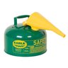 2 gal. Safety Gas Can Green