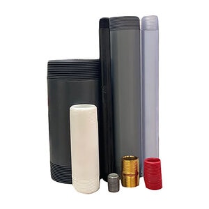 PE Cut-Off Multi Nipple 3/4 in. x 1/2 in. x 6 in.