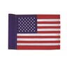 Tube Style Flag Embroidered Custom 6 in. x 8 in.