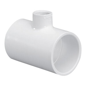 Sch 40 PVC Reducing Tee 2-1/2 in. x 1/2 in. Socket