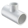 Sch 40 PVC Reducing Tee 2-1/2 in. x 1-1/2 in. Socket