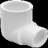 Sch 40 PVC 90 Degree Reducing Elbow 1-1/4 in. x 1 in. Socket x FIPT