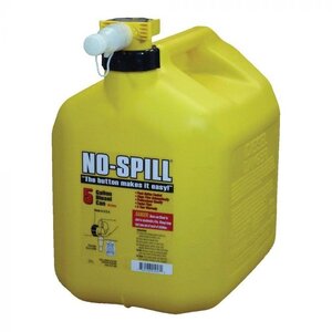 No-Spill CARB/EPA Diesel Can Yellow 5 gal.