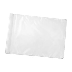 P&W Golf Supply 400D Flag Solid White 18 in. x 25 in.