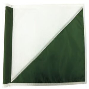 Tube Style Flag 400 Denier Nylon Custom Diagonal 14 in. x 20 in.
