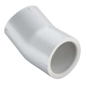 Sch 40 PVC 22.5 Degree Elbow 1 in. Socket