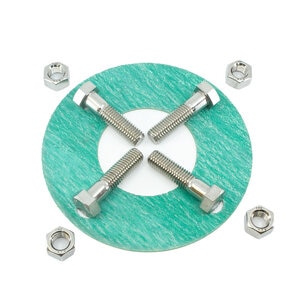 3 in. Stainless Steel Nut Bolt & Gasket Non-Asb