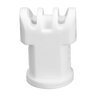 Turbo Twinjet Spray Tip Polymer White 20 PSI - 90 PSI 
