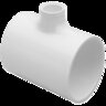 Sch 40 PVC Reducing Tee 4 in. x 3 in. Socket