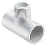 Sch 40 PVC Tee 1 in. Socket x MIPT