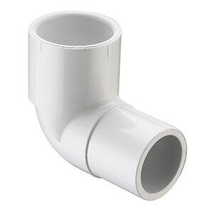 Sch 40 PVC 90 Degree Street Elbow 2 in. Spigot x Socket