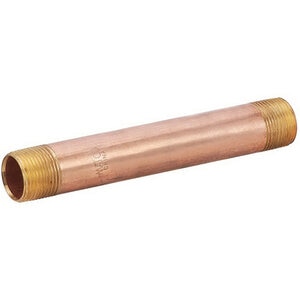 Nipple Brass 1-1/2 in. x 30 in. MIPT Threaded Both Ends