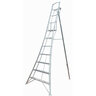 Hasegawa GSU Tripod Platform Ladder Aluminum Telescoping Leg 300 lb. Rating 10 ft. Height