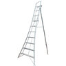Hasegawa GSU Tripod Platform Ladder Aluminum Telescoping Leg 300 lb. Rating 12 ft. Height