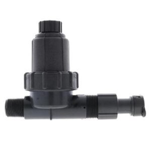 Hydro-Rain Pressure Regulating Wye Filter Inline 0.1-5 GPM 1 in. MIPT x MIPT 30 PSI.