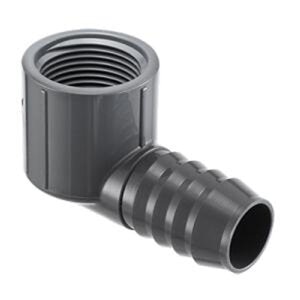 Poly Insert 90 Degree Combination Elbow 1/2 in. x 1/2 in. Insert x FIPT